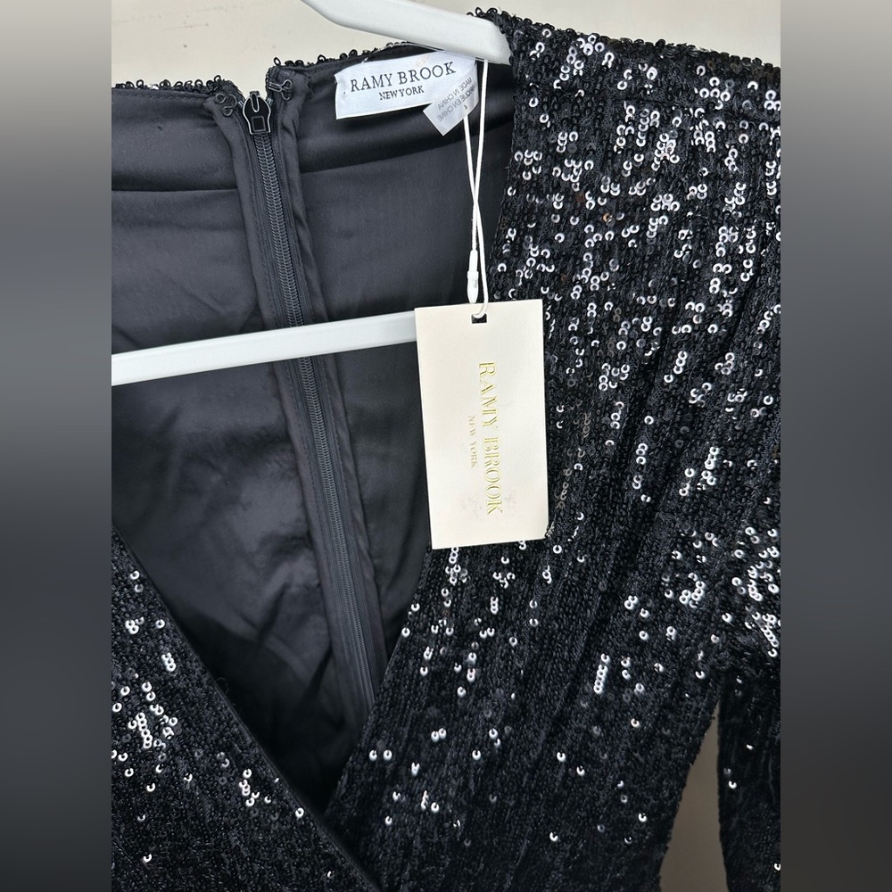 NEW Ramy Brook Sequin Dress - Picture 5 of 5